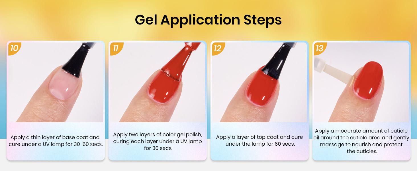 Beetles Gel Nail Polish Set【Base & Top Coat&Color Gel&Manicure Tool&Decoration】DIY Nails at home gift  Cosmetic Cutics Fall Nail Halloween Nail Black Friday Winter Nail Christmas Gift