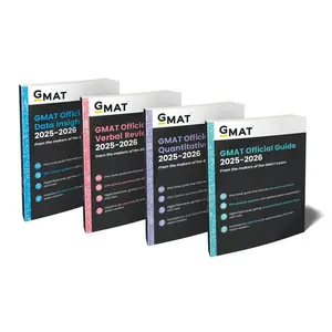 GMAT Official Guide 2025-2026 Bundle: Books + Online Question Bank -- Gmac (Graduate Management Admission Coun, Paperback