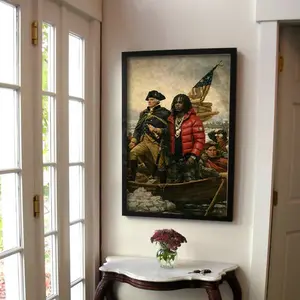 Legendary Quarterback Victory Poster UNFRAMED, Chief K x Washington 1776-2026 Poster For 250th Aniversary