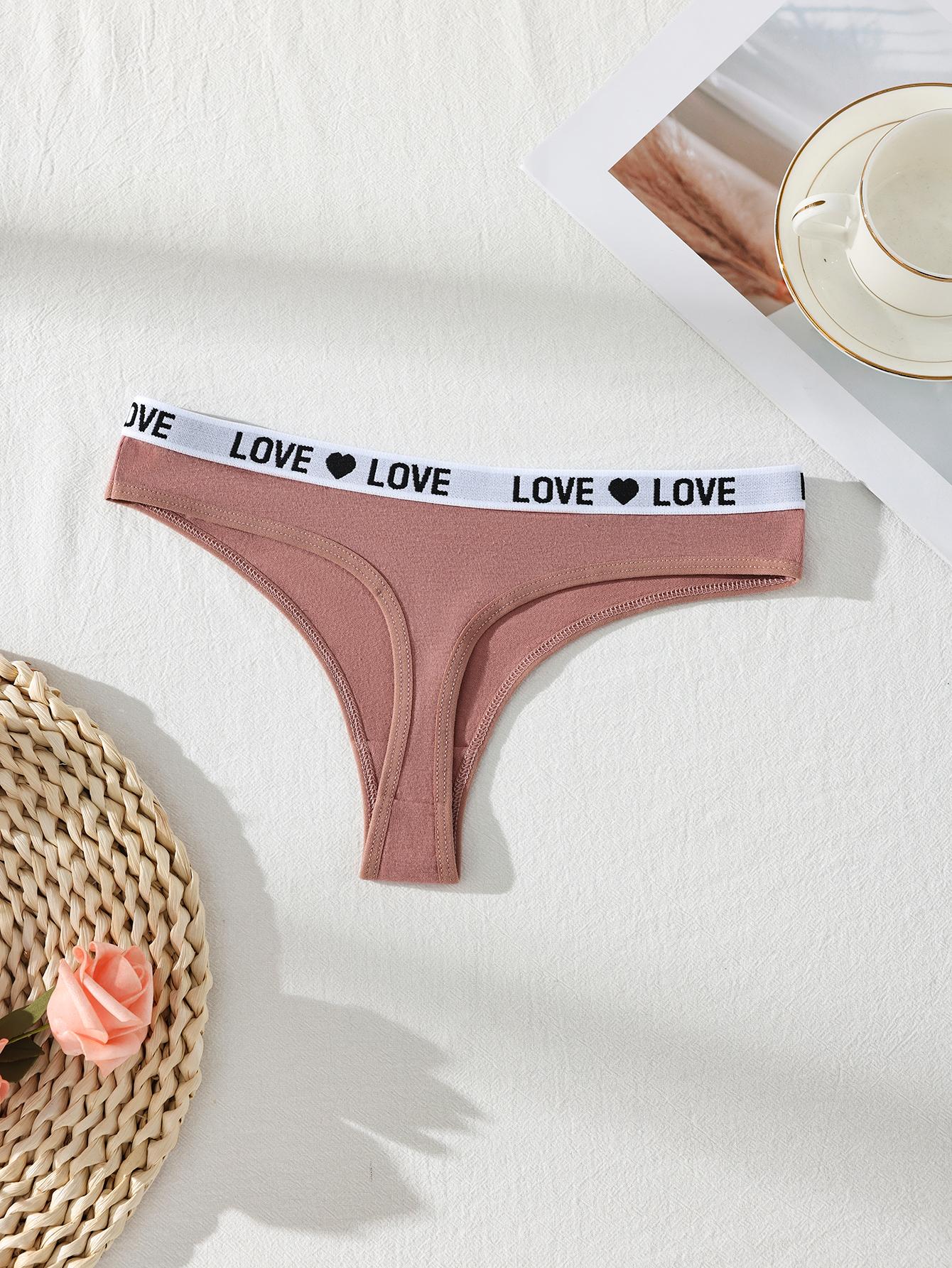 HOTCOM Women’s Printed Seamless Cotton Thongs 14/10/7/5-Pack – Soft Athletic No-Show Underwear, Everyday Womenswear Basics