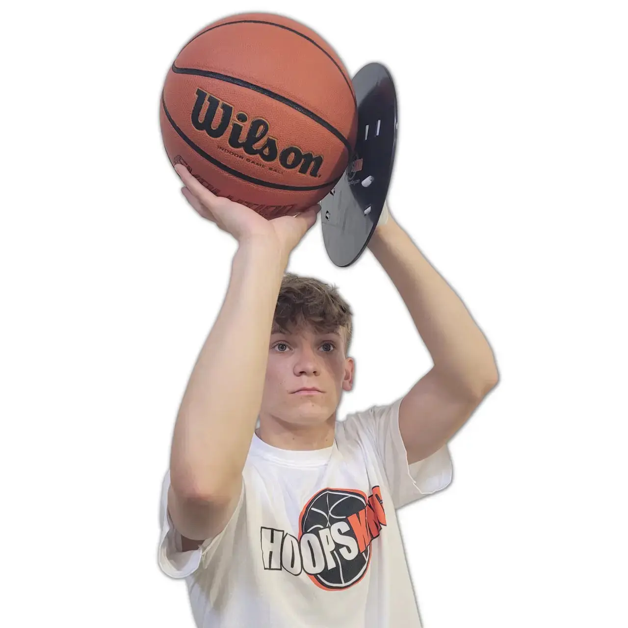 HoopsKing Smooth Shooter Off Hand Basketball Training Aid – One Hand Release Trainer