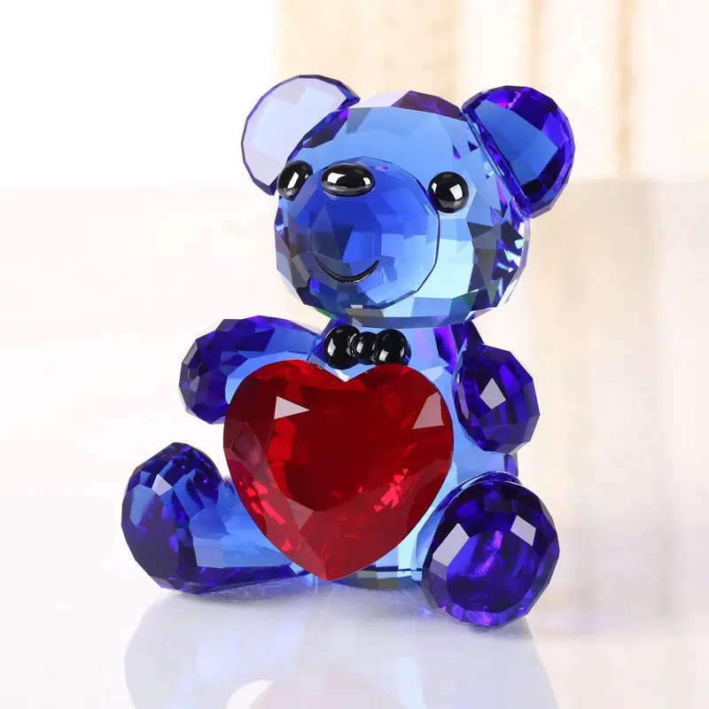 Beautiful crystal bear