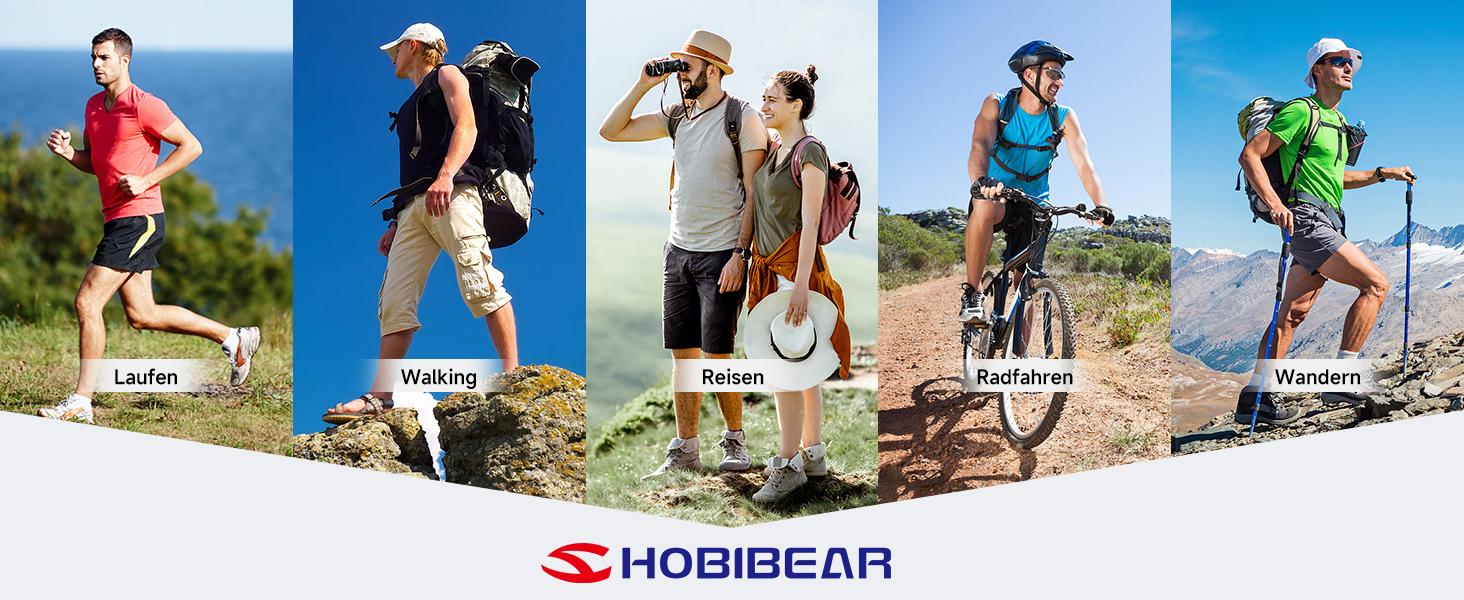 HOBIBEAR Wide-Head Shoes Spring and Autumn Men's Shoes Barefoot Shoes Zero-Distance Low-Top Casual Shoes Wide Last Lightweight Sports Shoes