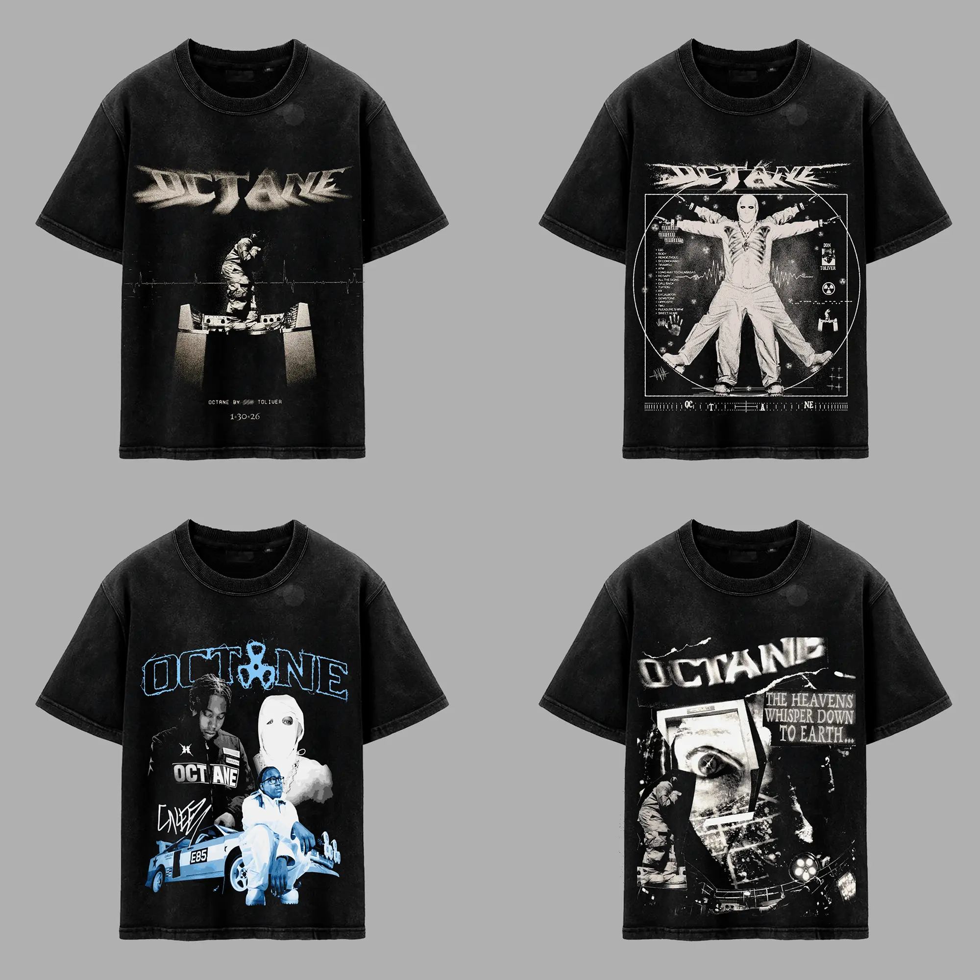 Tシャツ Collection] 'Donny' Caleb Zackary Toliver - Octane Tour 2026 High