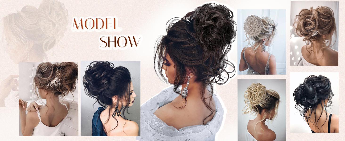 N NAYASA Claw Clip Messy Buns Hair Pieces for Womem Fake Hair Bun Extensions Clip in Ponytail Natural Hair Extensions Hairpieces for Womens N NAYASA Claw Clip Messy Buns Hair Pieces for Womem Fake Hair Bun Extensions Clip in Ponytail Natural Hair Extensions Hairpieces for Womens