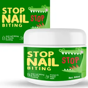 Anti-Nail Biting & Thumb Sucking Solution – Safe Bitter Nail Treatment Oil with Natural Plant Ingredients – Stop Biting Habits, Repair & Protect Nails – Suitable for Kids & Adults – 60ml