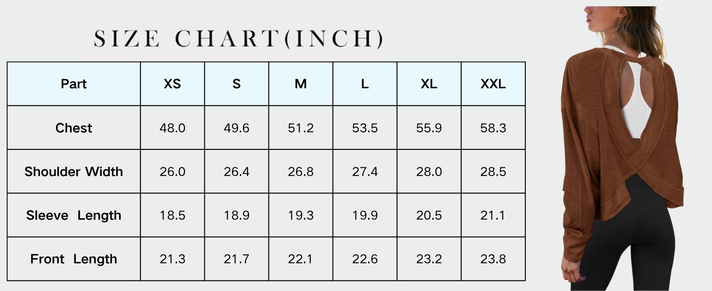 Molitree Women's Open Back Workout Top Long Sleeve Athletic Shirts Casual Crop Running Tee Y2k Yoga Fitted Cotton Spandex Blend Comfortable Fit