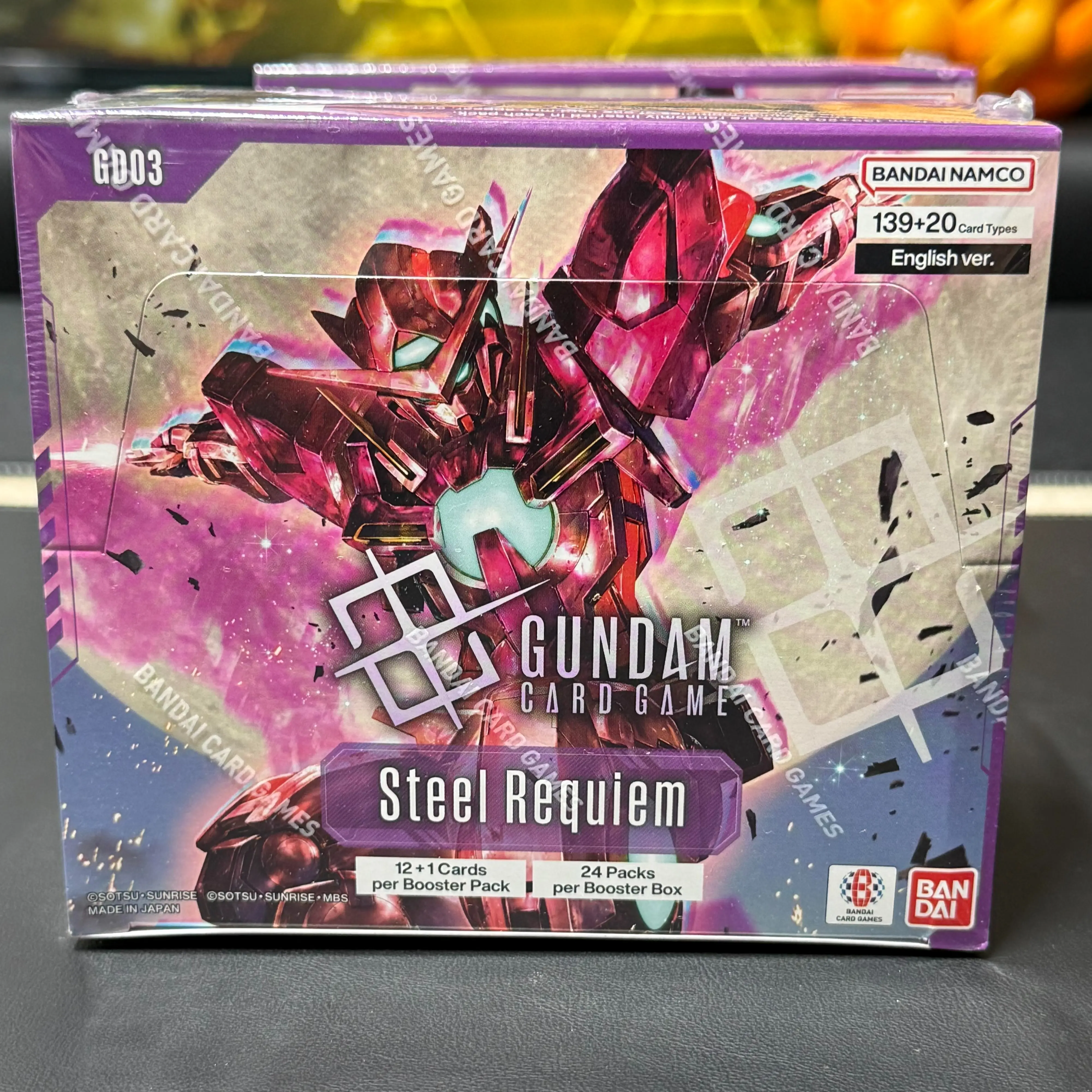 Steel Requiem GD03 Gundam Card Game Booster Box Sealed or Ripped Live - TikTok Shop Steel Requiem GD03 Gundam Card Game Booster Box Sealed or Ripped Live - TikTok Shop