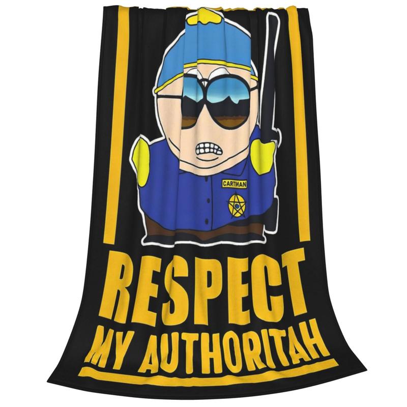 Cartman Respect My Authority Funny South Park Soft Flannel Throw Blanket,Cozy & Warm For Couch, Bed, Office, And Travel,Perfect Gift for New Years, Mother's Day, and Holiday Parties Cartman Respect My Authority Funny South Park Soft Flannel Throw Blanket,Cozy & Warm For Couch, Bed, Office, And Travel,Perfect Gift for New Years, Mother's Day, and Holiday Parties