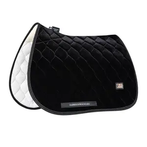 Harrison Howard General Purpose Saddle Pad for Horse Riding Training English Saddle Pad Soft Cushioning for Horse Back