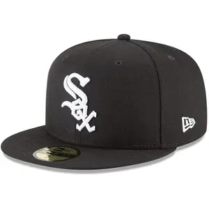 New Era 59Fifty Chicago White Sox Basic Baseball Cap - Black - 7 3/4