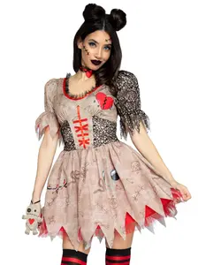 Deadly Voodoo Doll Costume Deadly Voodoo Doll Costume