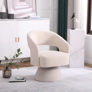 Swivel Accent Barrel Armchair