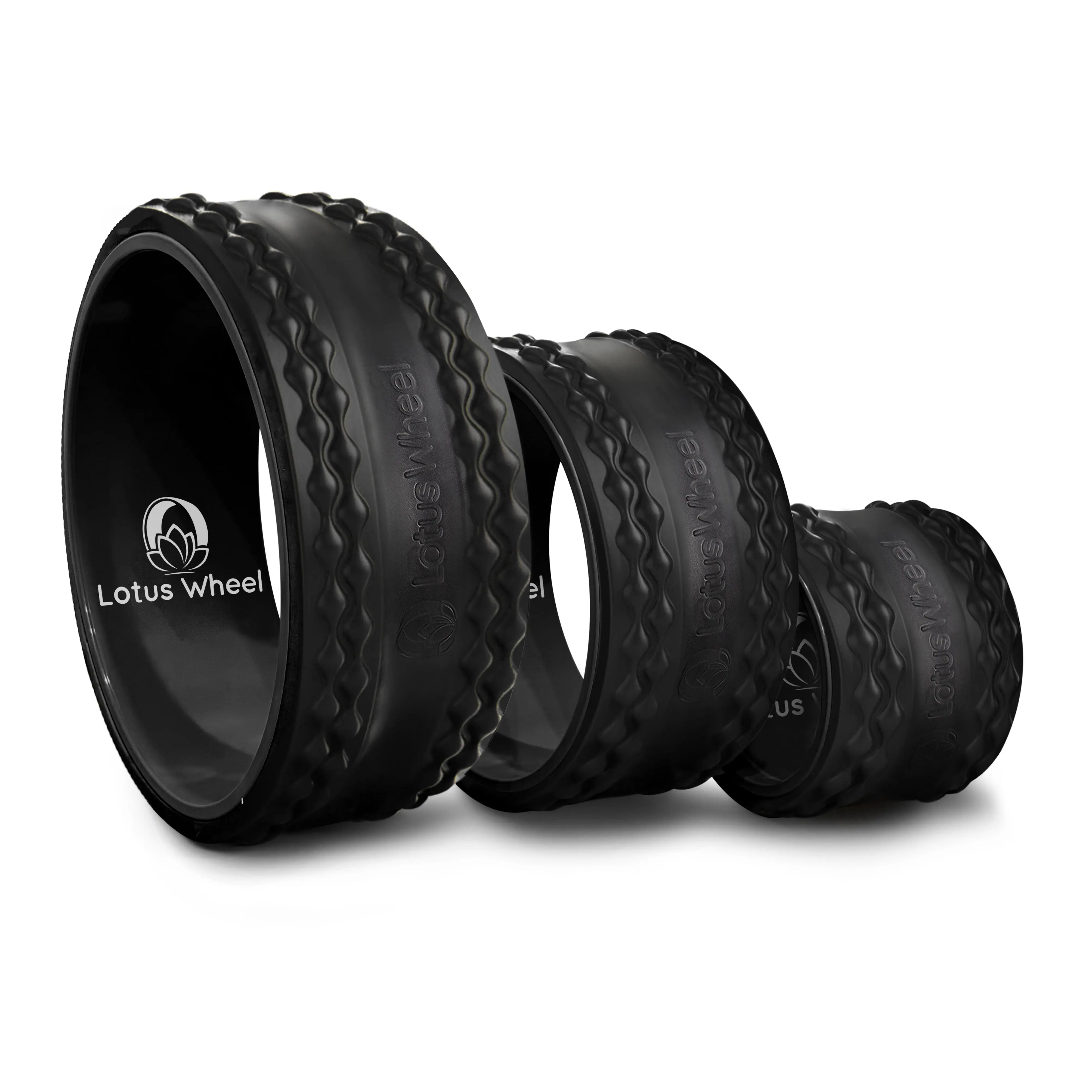 Lotus Wheel – Back Relief 3-Pack - Stretch, Massage, Improve Posture