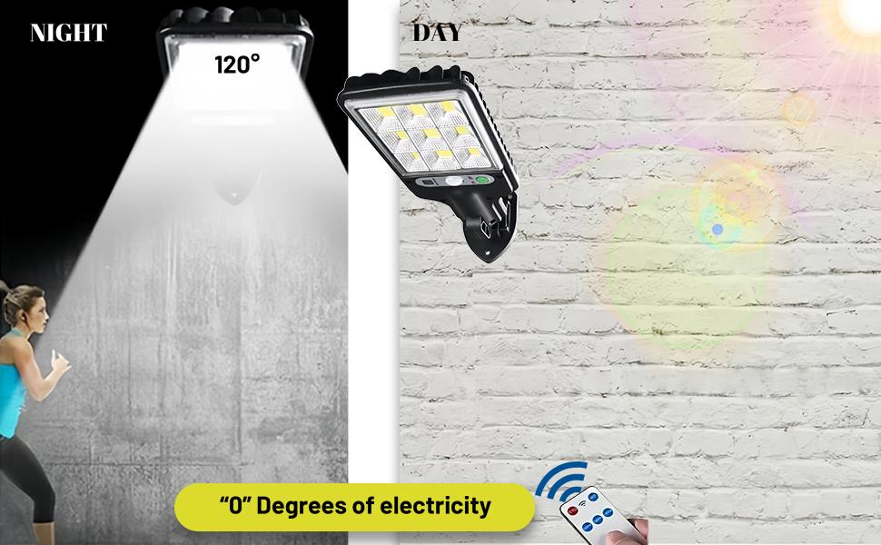 【Upgraded: Brighter】4 Sets Solar Powered LED Street Lights – Smart Remote & IP65 Motion Sensor – 3 Modes (Security/Dim/Highlight) for Pathways, Garages, Backyards & Front Yards – Heavy-Duty Waterproof Lighting Solution for Home & Outdoor Areas