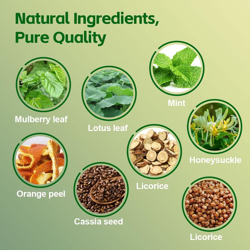 Bad Breath Eliminator Tea | Natural Herbal Supplement for Oral Freshness, Vegan GMO Free, Maintain Clean Mouth Feeling