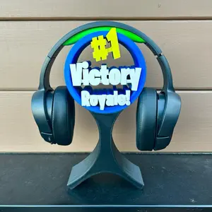 Battle Royal Gaming Headphone Stand! Gaming accessories, room decoration, video games, funny, room decor, gag gifts, prop, party, desk toy, birthday, setup, memes, home, cute, battle royale, game gift collectible collectibles
