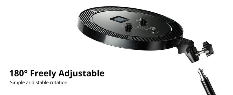 UBeesize 10" Professional Large Ring Light with 79.5" Stand, Phone Holder & Remote – 6500K Full-Screen Selfie Ring Light for Makeup, Photography, Studio, Barber,YouTube, TikTok, & Live Streaming Video