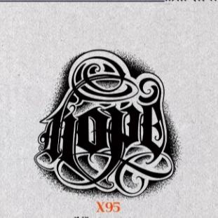 Demon Blade Classic Pattern Herbal Juice Tattoo Stickers Waterproof, Smudge-Proof, Non-Reflective, Long-Lasting, Sustaining Society