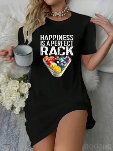 Funny Pool Dress: Perfect Rack Billiards Dress Casual Dress