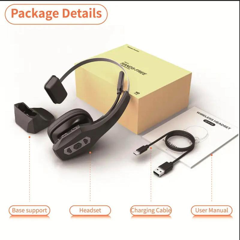 Trucker Bluetooth Headset Wireless with Mic Dual Noise Cancelling Microphone PC for Cell Phones Computer Audio Headphone Dual-Mic high quality eradphone travel work laptop pc cellphone gear Button Electronic Earbuds ipx5 waterproof audio earbuds Trucker Bluetooth Headset Wireless with Mic Dual Noise Cancelling Microphone PC for Cell Phones Computer Audio Headphone Dual-Mic high quality eradphone travel work laptop pc cellphone gear Button Electronic Earbuds ipx5 waterproof audio earbuds