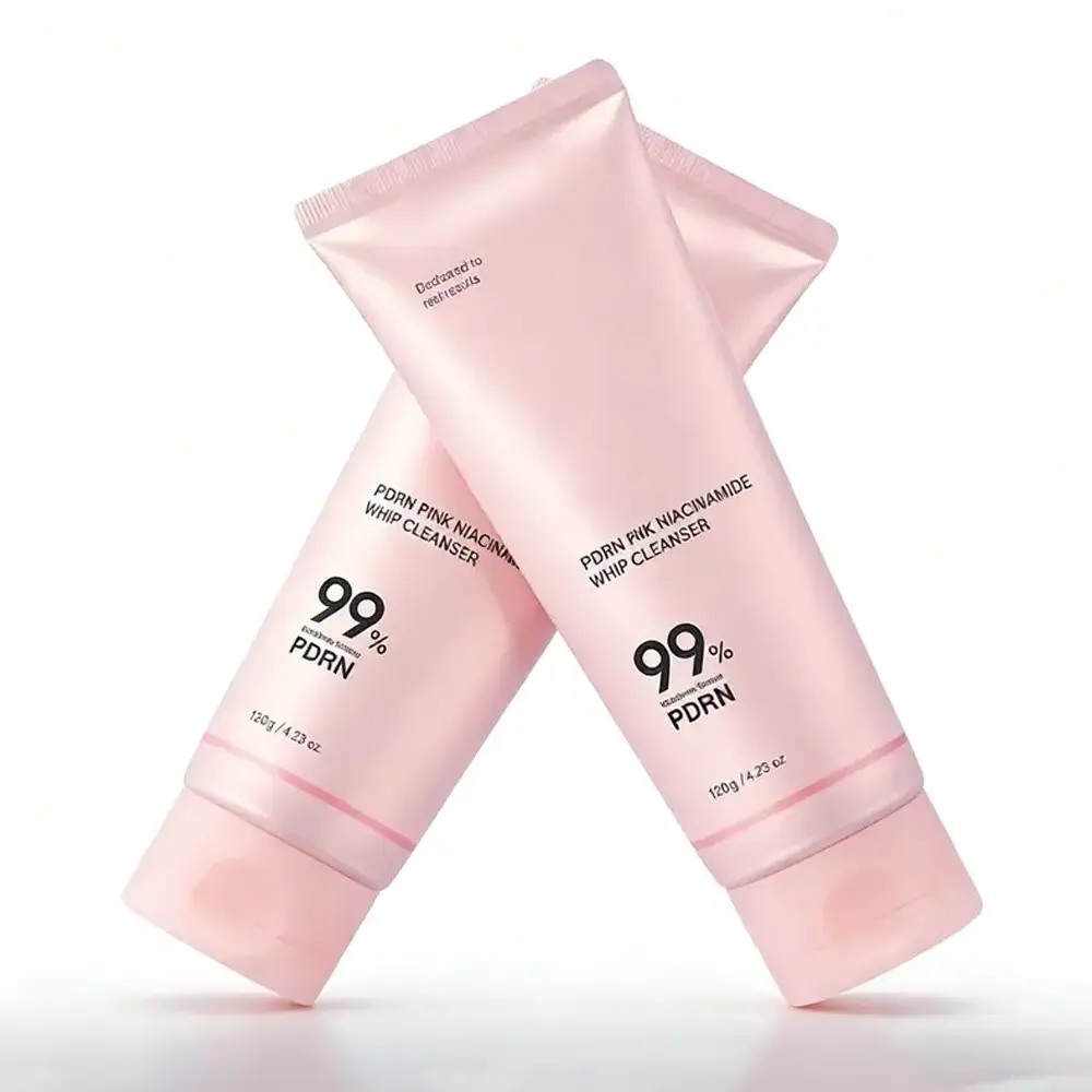 PDRN Marshmallow Whip Facial Gentle Cleanser - 4.2 oz Korean Hydrating Face Wash for Pore Care, Uneven Tone, Youth Boost, All Skin Types, No Harmful Additives, Regular Edition (1 Pc)