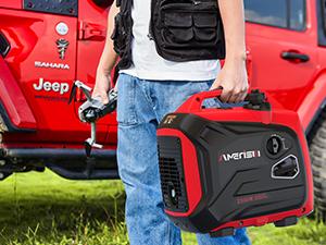 Amerisun(AM5020C) 2500-Watt Gas Powered Portable Inverter Generator With CO Sensor- Super Quiet Generator for Home Use, Camping, Outdoor Use, Parallel Ready, EPA Compliant