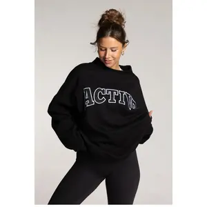 Foundation Fleece Mockneck - Black