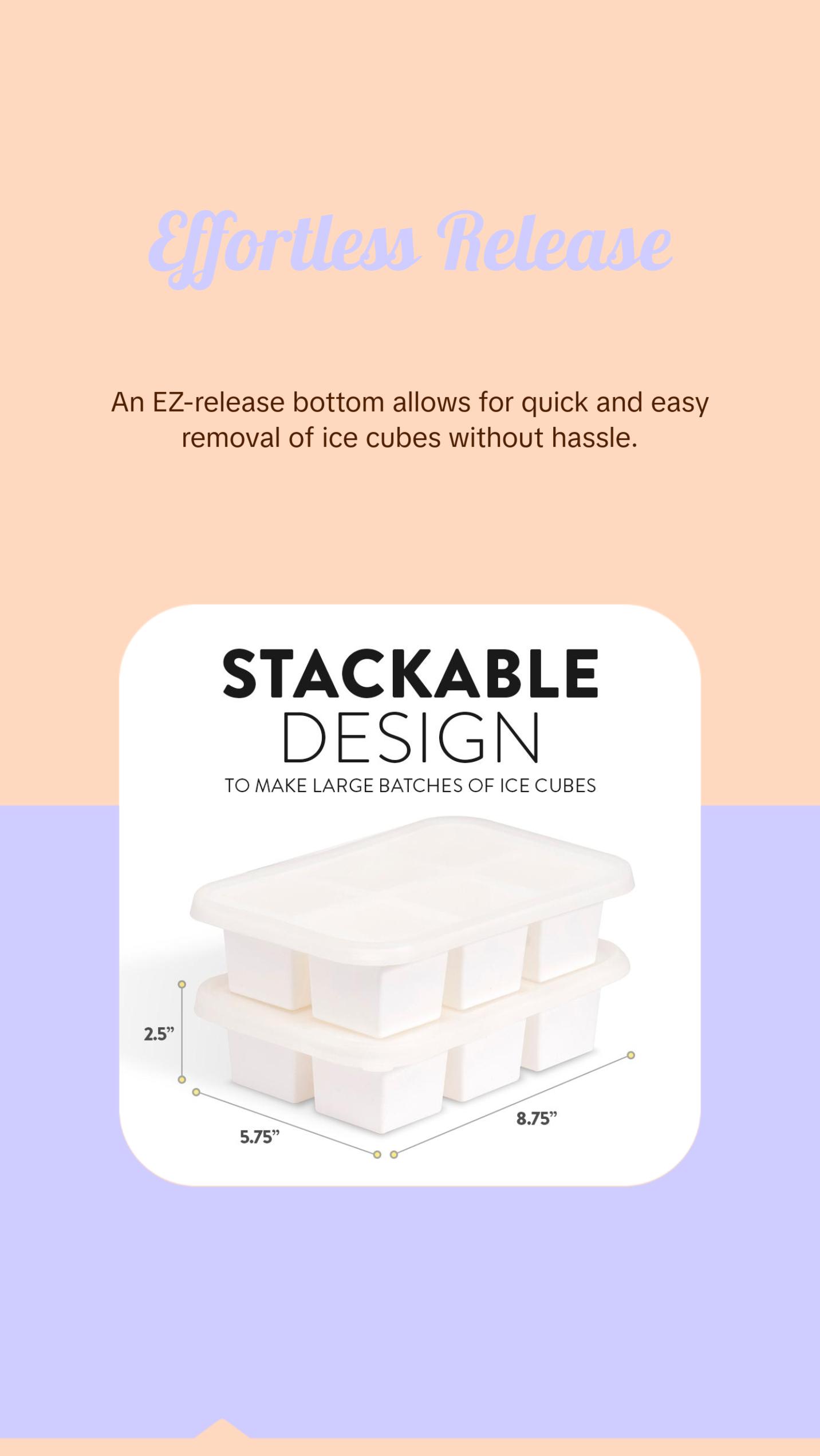 Bloxx Jumbo Ice Cube Tray