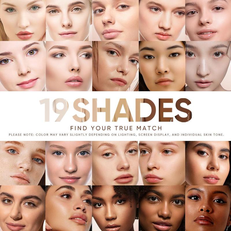 [New Shade Launch] SKINTIFIC Cover All Perfect Cushion Foundation Full Coverage Weightless Skin Fit Satin Glow Oil Control Waterproof Sweatproof Flawless BB Cream CC Makeup Buildable For All Skin Type - Silicone Smooth Compact