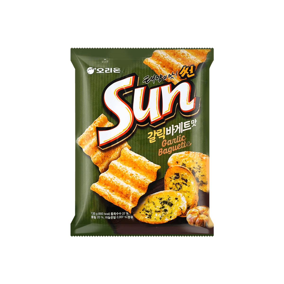 ORION Garlic Baguette Sun Chips - with Whole Grain, 4.76oz