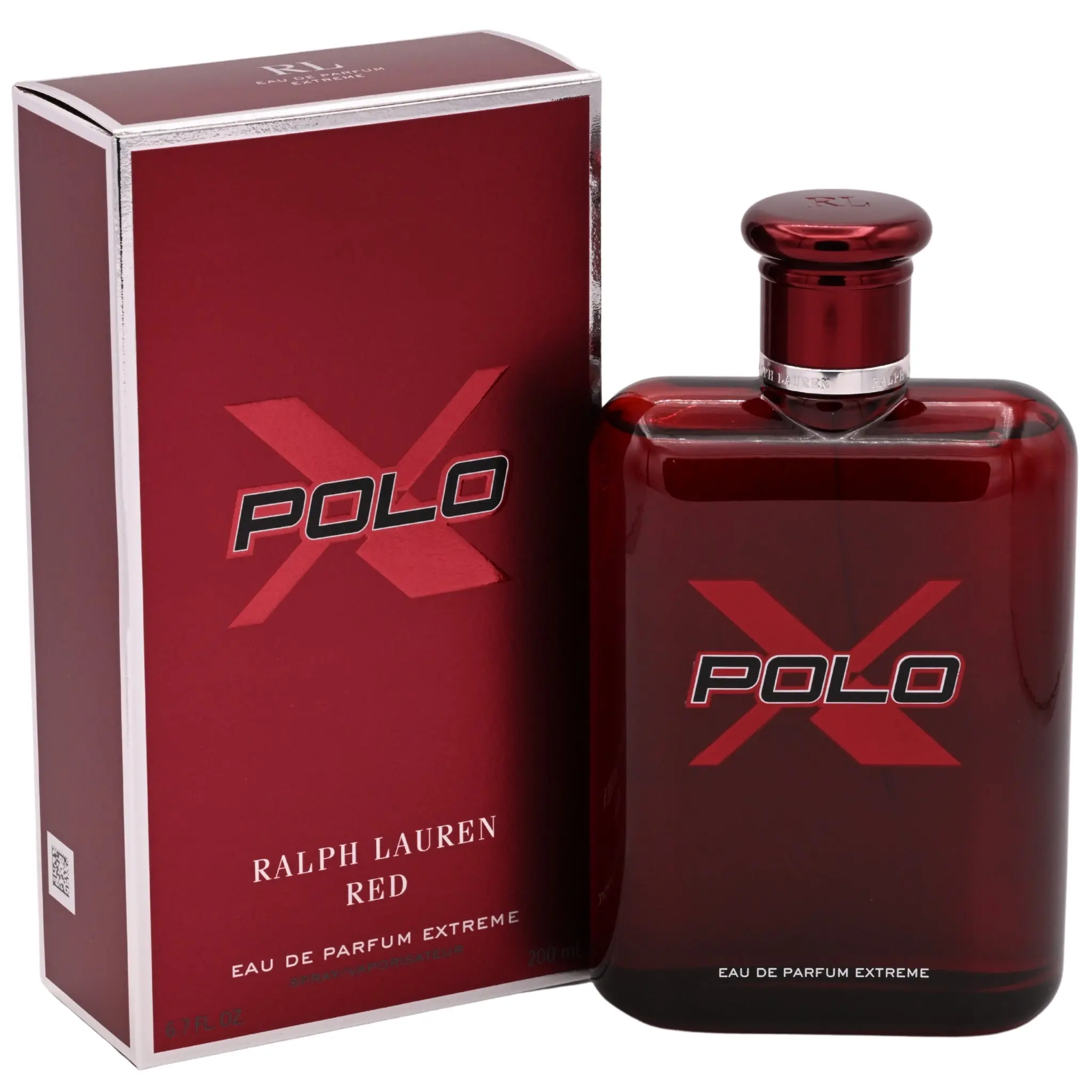 Ralph Lauren Polo Red Extreme Eau de Parfum Spray for Men, 6.7 fl oz Fragrances, Bold Adrenaline-Charged Signature Scent with Blood Orange & Coffee Accord, Warm Woods, Long-Lasting, New Retail Box