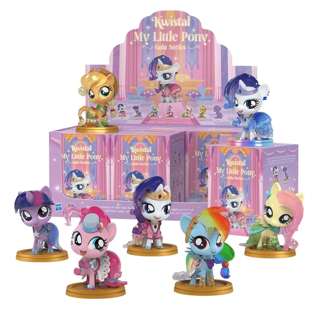 My Little Pony Kwistal Gala Series Blind Box Figure - Cute Collectibles, Blind Bag Collectible, Random Pack, Surprise Pack