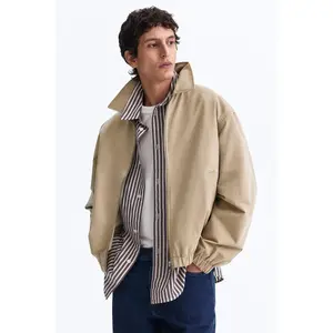 H&M Collared cotton jacket