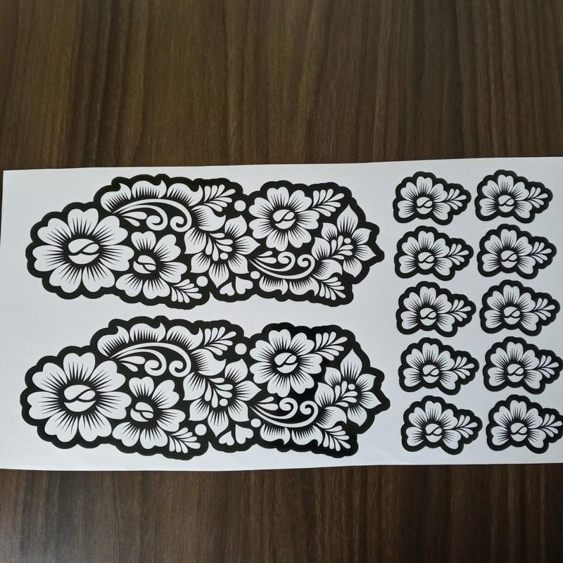 Henna Stencils -  Full hand design for temporary Henna tattoos. Unique Patterns, Suitable for Various Occasions and Events