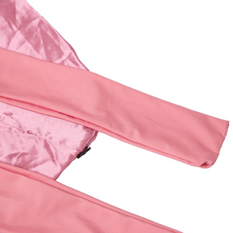 【1 Pc Long Satin Braid Bonnet】 In Pink-For Summer For Women, 2024 New Trendy Sleeping Bonnet, Suitable for Medium to Large Cap Sizes