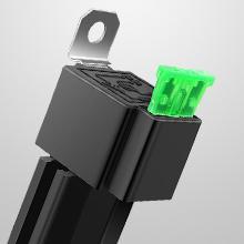 Nilight 50023R 5 Pack 30A Fused Relay Switch Kit 12V 4 Pin SPST Relay Interlocking Harness Socket Holder 30 Amp 12 Volt Automotive Relays with Fuse for Auto Cars Trucks RV