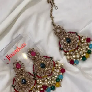 High Quality Affordable Polki Jewelries - Elegant Beaded Necklaces & Earrings for occasion wear