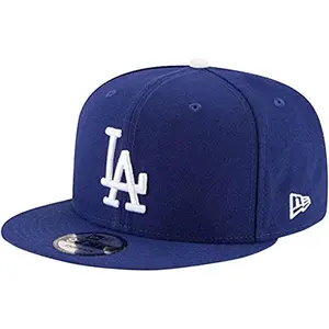 New Era 9Fifty Hat Los Angeles Dodgers Basic Snapback Adjustable Royal Blue Cap