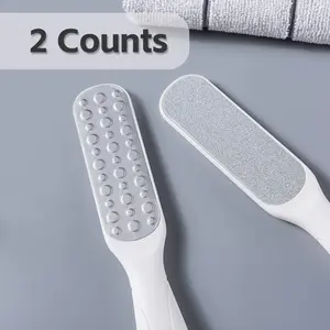 2 Counts Foot Care Pedicure File Remover, Comfortable Grip for Easy Use，Safe Home Pedicure Tool