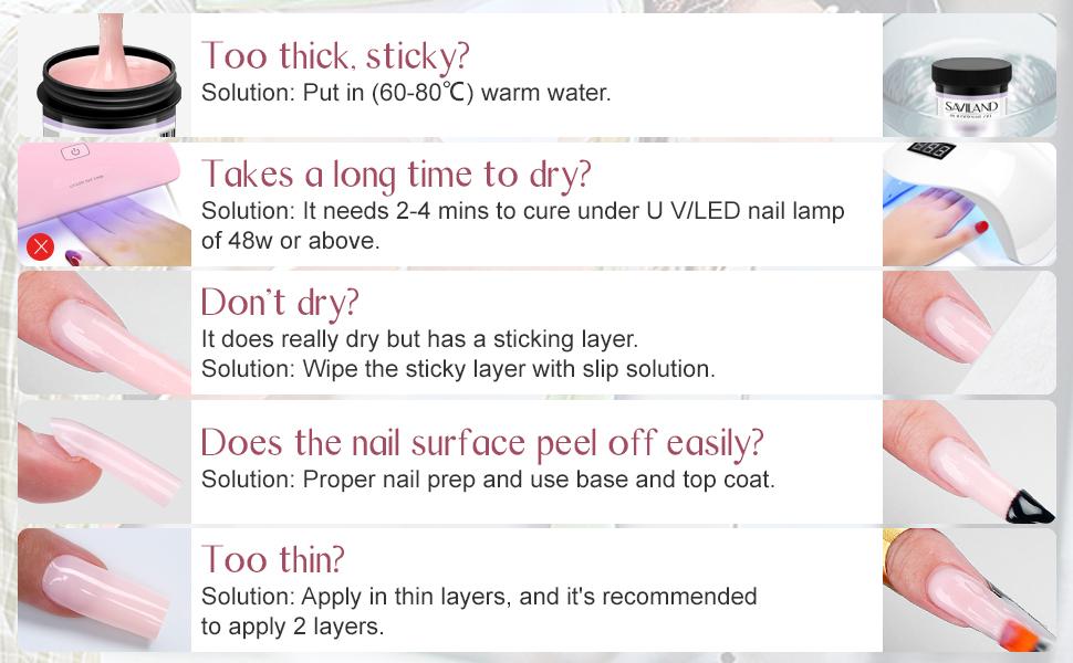 SAVILAND Light Pink Builder Gel for Nails 100g (3.5 oz) – Thick Nail Builder Gel for Nail Extensions, Strengthening & Nail Art, Professional Manicure Gel for Salon & Home DIY