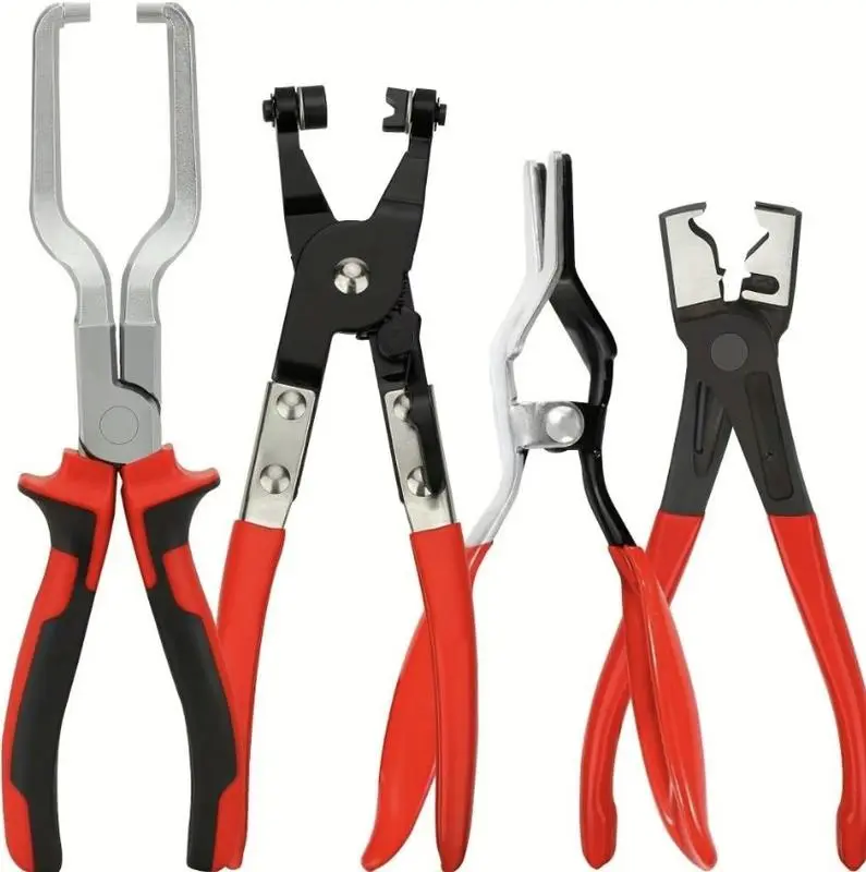 Professional Hose Clamp Kit, Automotive Mechanic Tool for Car Maintenance, Pipe Dismounting & Automotive Disconnect Repair Accessory