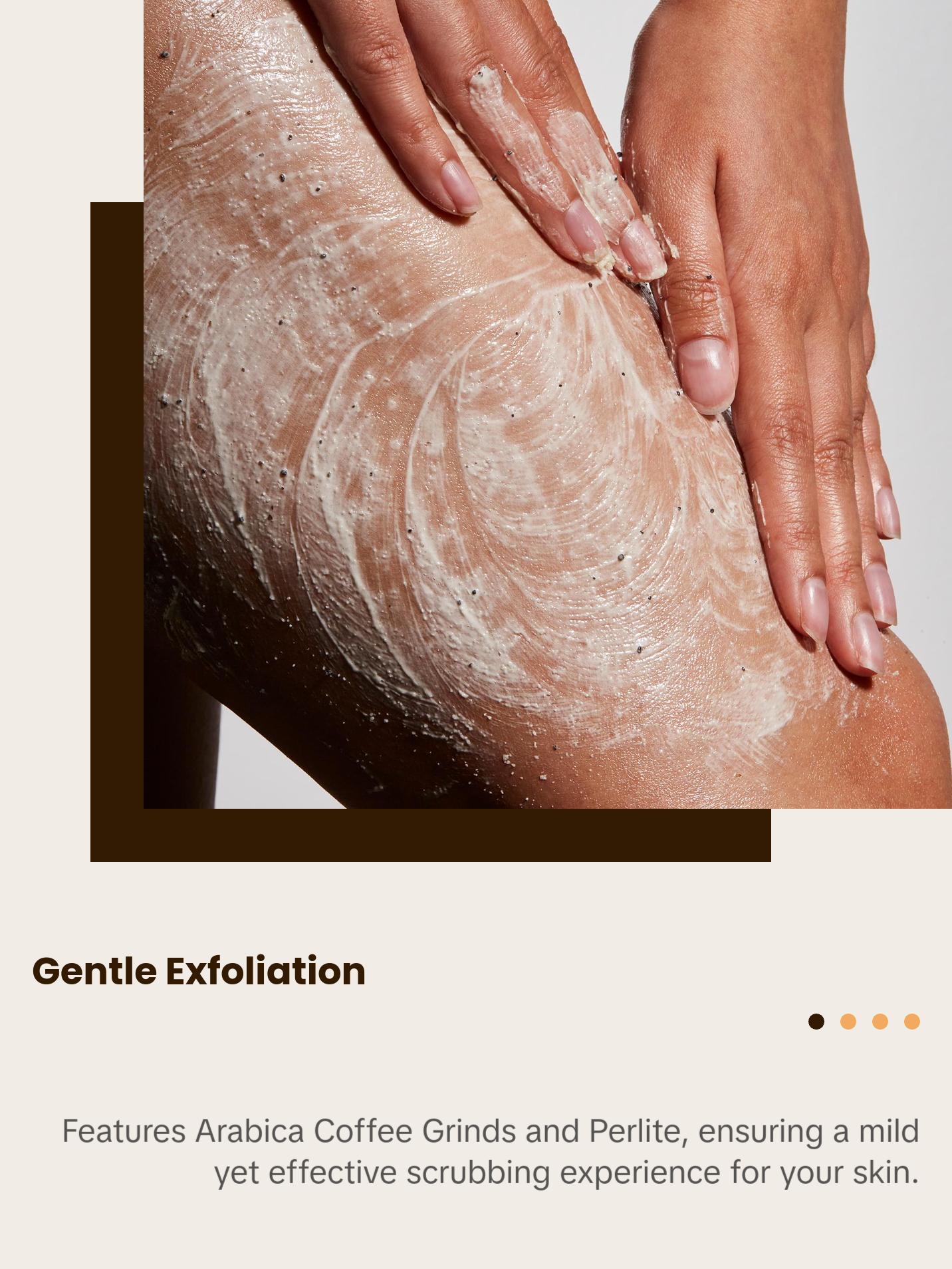 JUNOCO Refill Pod | Buffing Butter. Hydrating body scrub with Coffee Grinds and Perlite. 85gr