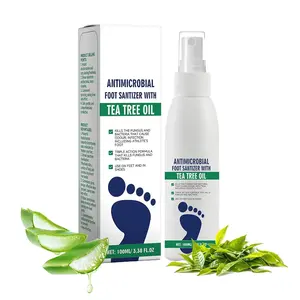 Foot Spray with Tea Tree Oil,Tea Tree Oil Feet Spray,Foot & Shoe Freshness,Quick-Drying and Travel-Friendly