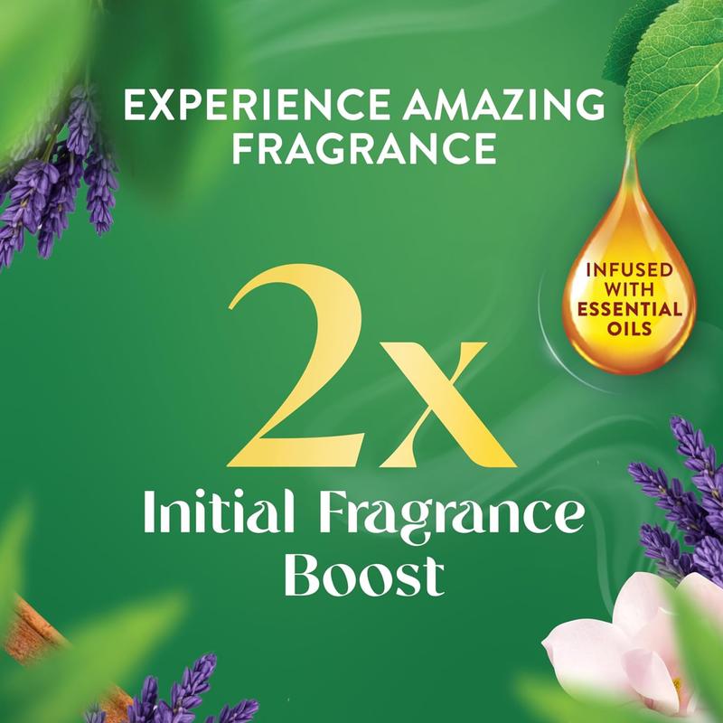 Essential Mist Starter Kit, Diffuser + 1 Refill, Lavender and Almond Blossom, Air Freshener, Essential Oils