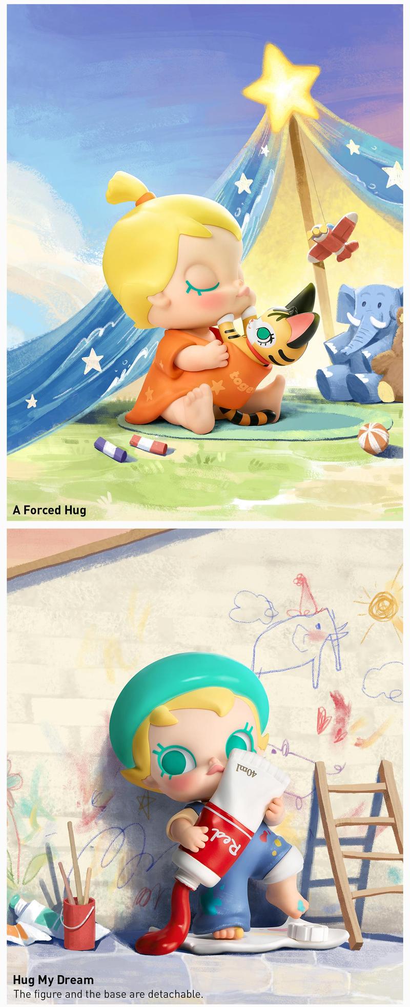 POP MART Baby Molly My Huggable Discovery Series Figures