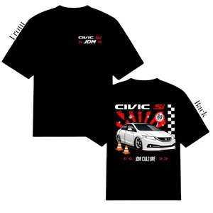 Civic Si Performance Sedan T-Shirt – Retro Tuner Car Graphic Tee, Japanese Sport Compact Car Shirt, Street Racing Style Car Enthusiast Gift