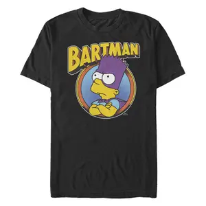 Men's The Simpsons Bartman Superhero T-Shirt