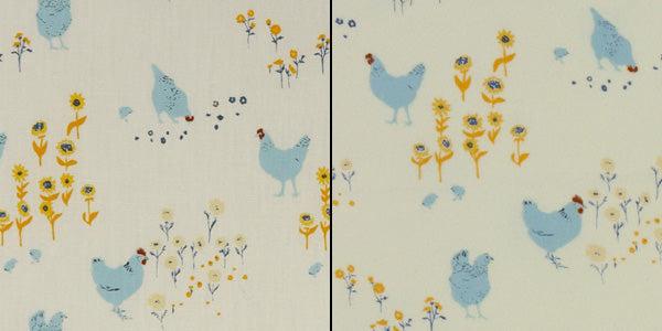 Potager Fabric Collection - Hens and Chicks in Flannel Potager Fabric Collection - Hens and Chicks in Flannel