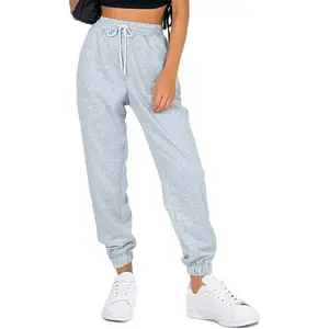 Women's Cinch Bottom Sweatpants Athletic Joggers Lounge Pants with Pockets